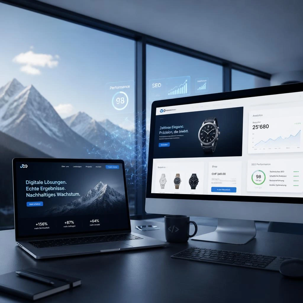 Professionelle Webentwicklung Schweiz